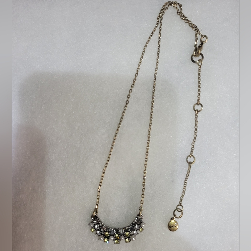 Chloe + Isabel Gold Necklace with Silver Accents